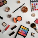 Make-up-Test an echten Hautstellen