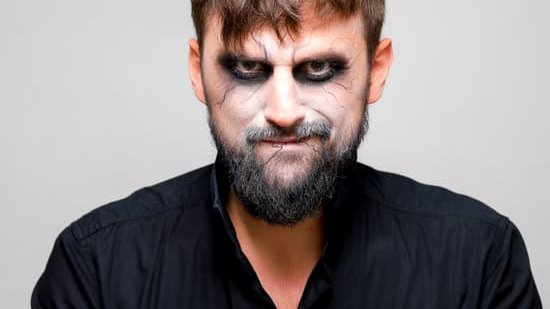 halloween makeup man